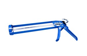 Handdruck-Kartuschenpistole Skelett blau